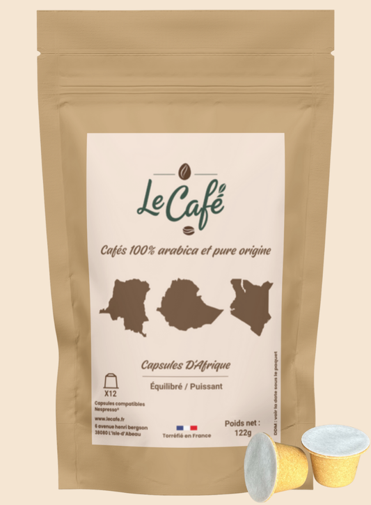 Box Découverte Capsules d'Afrique